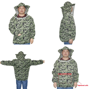 Vêtements <span class=keywords><strong>d</strong></span>'apiculture : Équipement de protection demi-corps, Chapeau anti-abeilles, Vêtements anti-insectes et anti-griffures pour travaux agricoles - Product Image 6