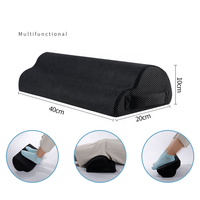 Portable voyage repose-pieds oreiller avion pied coussin gonflable voiture repose-pieds jeu jambe soutien Massage anti-dérapant repose-pieds