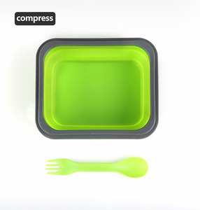 TGYW 2026 Nouveau Prix de Gros Boîte à Lunch Pliable en Silicone Portable à Un/Deux/Trois Compartiments - Product Image 6