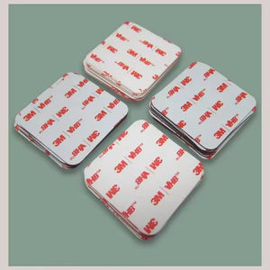 Cinta Adhesiva de Espuma Acrílica de Doble Cara 3M 4930, Corte por Troquelado, Alto Rendimiento, Color Blanco/Círculo de 25 mm y Otras Formas - Product Image 3