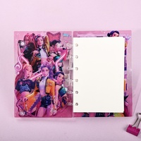 Cuaderno Acrílico Creativo con Impresión a Color, Tamaños A5/A7, Páginas Sueltas para Planificador Estudiantil