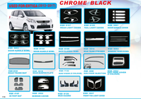 Accessoires de voiture KQD, nouveau design, plaque de pare-chocs arrière pour Suzuki Ertiga