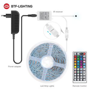 BTF-Chiếu Sáng 12V 5M 10M 15M <span class=keywords><strong>20M</strong></span> Đặt IP30 IP65 IR WiFi Điều Khiển 5050 RGB <span class=keywords><strong>LED</strong></span> <span class=keywords><strong>Strip</strong></span> <span class=keywords><strong>Light</strong></span> <span class=keywords><strong>Kit</strong></span> Đối Với Trang Trí Nội Thất - Product Image 3