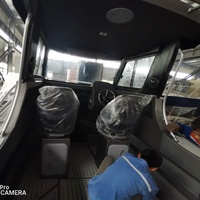 Bateau de pêche en aluminium de 21 pieds/6,5 m avec cabine centrale, certifié CE, pour la pêche en mer et les loisirs