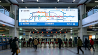 Module d'affichage LED intérieur à contraste élevé, sans effet fantôme, stable, longue durée de vie, pour aéroports et gares ferroviaires à grande vitesse