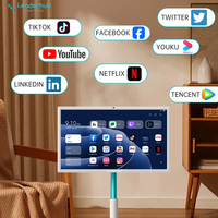 Televisor Inteligente Android 13 de 27 Pulgadas con Pantalla Táctil Interactiva FHD y Cámara para Interacción Familiar y Colaboración Remota