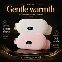 Nouvelle Ceinture de Massage Électrique Intelligente 2026 pour Soulagement des Douleurs Dorsales, Vibrations, Chauffage Abdominal et Utérin