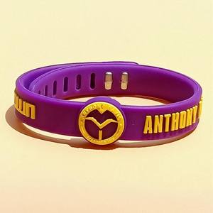 สร้อยข้อมือซิลิโคนปรับได้ FD Sports Team ลาย Lakers Nets Warriors Bucks 76 บาสเกตบอล สำหรับแฟนคลาสสิก ทุกเพศ - Product Image 5