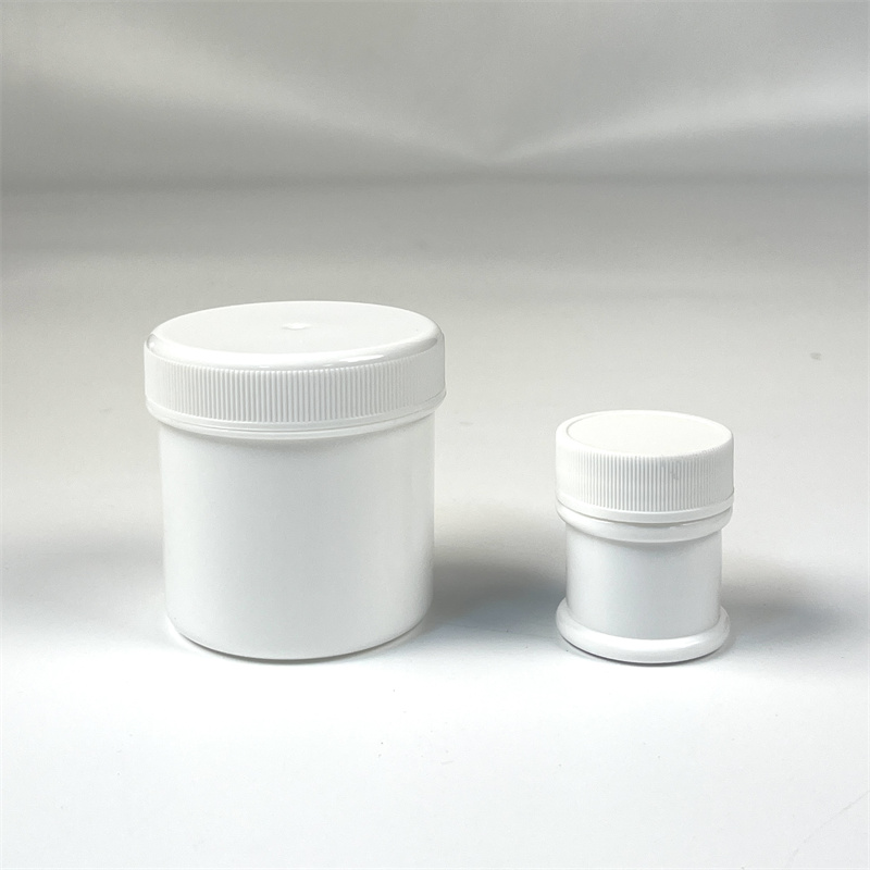 Airtight Plastic Ointment Jars Leak-Proof Refillable Cosmetic Containers Jar for Creams Balms Lotions with Secure Screw on Cap