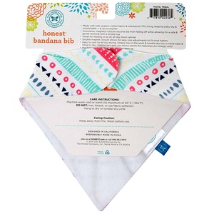 Bavoirs pour bébés / lingettes à salive en papier kraft recyclé avec logo imprimé en gros à bas <span class=keywords><strong>prix</strong></span> en Chine - Product Image 2