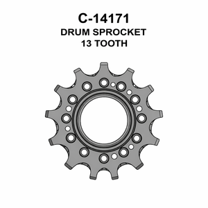 Pignons en acier au carbone industriel haute performance 7347 12 13 dents pour systèmes de transmission de puissance lourds - Product Image 3