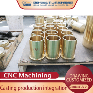 ปลอกหัวบูชทองแดงทองแดงดีบุกมีความแข็งสูงสำหรับเครื่องจักรไฮดรอลิก - Product Image 2