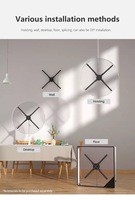 Équipement publicitaire d'affichage à LED Ventilateur holographique 3D 65CM