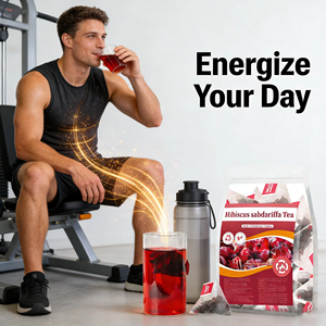 Té de Hibisco Orgánico Crudo al por Mayor para Piel Radiante, Té Herbal en Bolsitas para Blanquear la Piel, Pérdida de Peso y Adelgazamiento, Calidad Superior - Product Image 2