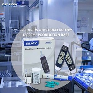 Sejoy Hệ thống theo dõi đường huyết bệnh tiểu đường kiểm tra Kit Máy đo lượng đường trong máu - Product Image 1