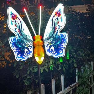 ไฟตกแต่งภูมิทัศน์กลางแจ้งรูปผีเสื้อ <span class=keywords><strong>ปี</strong></span> 2024 มาตรฐาน IP65 สำหรับตกแต่งบ้านในช่วงเทศกาล<span class=keywords><strong>ปี</strong></span><span class=keywords><strong>ใหม่</strong></span> - Product Image 6