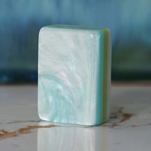 Juego de Fichas de Mahjong Americanas de Acrílico con Perlas de Agua Estilo Costa <span class=keywords><strong>Coral</strong></span>, Diseño Moderno, Arte del Mahjong, Entretenimiento Portátil - Product Image 3