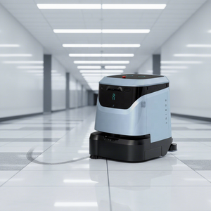 <span class=keywords><strong>Robot</strong></span> de nettoyage de sol commercial LOT avec fonction 4 en 1 : balayage, lavage, aspiration, recharge automatique, contrôlé par application et élimination automatique des saletés - Product Image 1