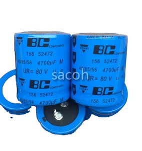 ตัวเก็บประจุอลูมิเนียมอิเล็กโทรไลต์ SACOH คุณภาพสูง ของแท้ 100V4700UF 80V4700UF - Product Image 2