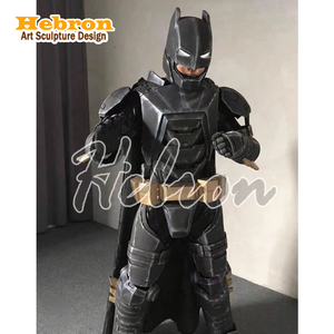 Ensemble de costumes de film pour adultes pour Halloween : Bataille épique <span class=keywords><strong>Superman</strong></span> et Batman &amp;   Costume de héros blindé pour jeu de rôle dans une soirée dansante - Product Image 4