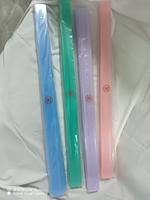 Accessoires de Mahjong Américain en Gros : Supports de Tuiles de Mahjong en Acrylique (4 Pièces), Supports de Poussoir de Mahjong Couleur Unie Effet Gelée, Logo Personnalisé