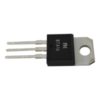 Tiristor en Serie TRIACS BTA16 600V 800V 16A para Aplicaciones de Función de Encendido/Apagado
