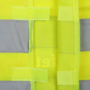 เสื้อกั๊กสะท้อนแสงเพื่อความปลอดภัยในการจราจรสำหรับงานก่อสร้างกลางแจ้งคุณภาพดี - Product Image 5
