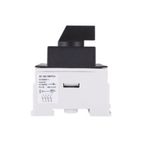 Interruptor Desconectador de CC Solar WISO-100 1000VDC 1500VDC 16A 25A 32A 63A 80A 100AMP, Interruptor Giratorio para Aislamiento