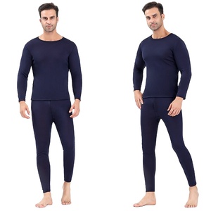 Nuova biancheria intima termica personalizzata riscaldata da <span class=keywords><strong>uomo</strong></span> Set di protezione dal freddo tuta in pile foderata biancheria intima termica invernale <span class=keywords><strong>abbigliamento</strong></span> <span class=keywords><strong>termico</strong></span> - Product Image 4