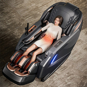 เก้าอี้นวดอัจฉริยะ 4D แบบเต็มตัว พร้อมหุ่นยนต์นวด ระบบราง SL สำหรับใช้ในบ้าน ไฟฟ้าอเนกประสงค์ ดีไซน์หรูหรา รูปทรงแคปซูลอวกาศ - Product Image 3