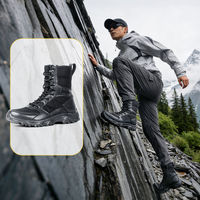 Bottes légères d'été en maille respirante avec fermeture éclair pour la randonnée, l'entraînement en plein air et l'alpinisme