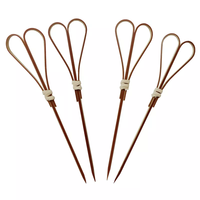 Bamboe Decoratief Fruit-En Dessertsticks Met Hartontwerp