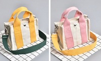 Bolsa de Compras Grande de Lona Blanca Personalizada con Logotipo, Bolsa de Viaje de Fin de Semana, Bolsa de Compras de Lona Personalizada para Mujer con Logotipo