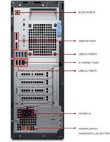 Mini-ordinateur de bureau OptiPlex 5070 Tower Barebone, 9e génération, propre, sans rayures, grade A, testé et fonctionnel