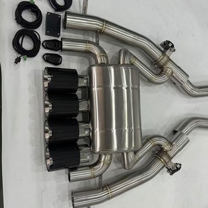 Stainless Steel Single Exhaust Pipe for BMW G80 G82 M3 M4 Valvetronic Catback Exhaust System - Product Image 4