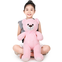 Ours en peluche super doux et petit pour enfants, jouet anti-stress, pièce maîtresse avec rembourrage en coton PP et doublure en maille, cadeau pour bébé