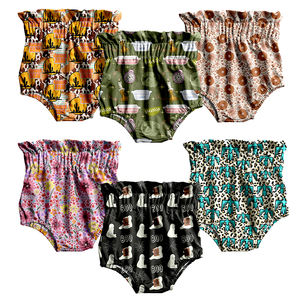 Pantaloncini a vita alta Boutique estivi all'ingrosso per bambini e bambine stile occidentale per bambini - Product Image 1