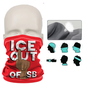 COTEO Foulard Femme d'Extérieur Anti-Vent et Anti-Poussière Respirant en Viscose/Polyester Protection Solaire Cyclisme Mode Été Sport Visage - Product Image 2