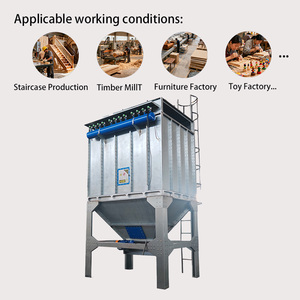 Bộ thu bụi cho chế biến gỗ lọc nhiều giai đoạn để kiểm soát bụi mịn trong nghề mộc và làm đồ nội thất - Product Image 4