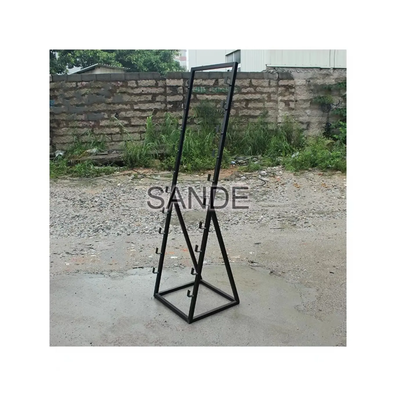 SANDE Sale Showroom Slab Stone Display Stand Artificial Wood Flooring Sample Mosaic Tiles Stone Display Racks