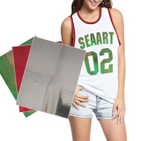 Échantillon Gratuit - Film Holographique Opale Arc-en-ciel à Prix d'Usine avec Vinyle Thermocollant PET pour Transfert Flexible