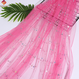 Weiches metallisches Tülle Spitzenstoff Pailletten-Sterne-Überzug Stoff <span class=keywords><strong>Glitter</strong></span> Bronzing durchsichtiges Netzstoff für Kostüm Tutu Party-Kleid - Product Image 5