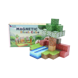 Meilleures ventes 2026 - Ensemble de blocs magnétiques My World - Cubes Pixel - Jouets sensoriels STEM pour enfants de 3 à 12 ans - Certifié CPC GCC - Product Image 1