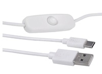 Cable de extensión de interruptor USB CE ROHS Cable de extensión USB con cable controlador de interruptor de encendido/apagado para tiras LED