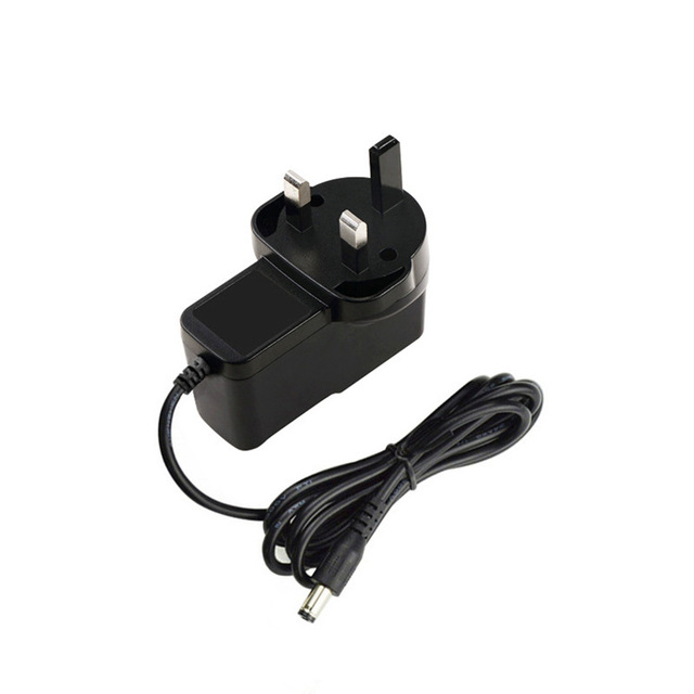 YTYS AC-DC Power Adapter 5V-24V 0.5A-3A Plug-in 2-Year Warranty UK Plug CE FCC Certified 1M Cable