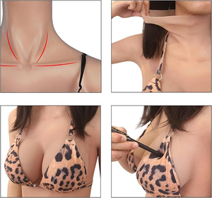 Sahte meme plakası tam silikon giyisi vajina pantolon ile Shemale için Sissy Shemale aly Ladybody transeksüel sürükle kraliçe - Product Image 3