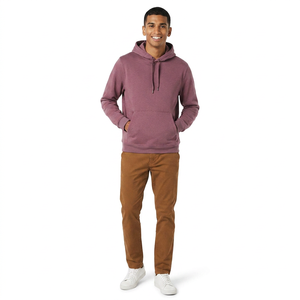 Nouveau sweat à capuche classique pour homme, 350 GSM, lourd, surdimensionné, 100% coton doux, avec logo personnalisé au meilleur prix - Product Image 1