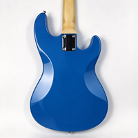 Basse électrique 4 cordes, 20 frettes, manche en érable, corps en paulownia brillant, vente en gros OEM pour débutants GBC-01E KINGMUSICO