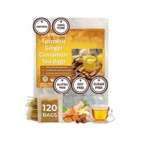 Sachets de thé santé NutriCha – Vente directe usine, support dropshipping, personnalisables, saveurs saines : curcuma, gingembre, cannelle