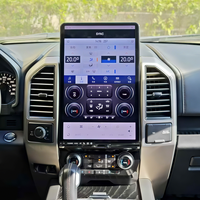 Radio de Coche Vertical Estilo Tesla de 16.8'' para Ford Raptor F150 F250 2015-2021 con Navegación Android, GPS, Unidad Principal Estéreo Multimedia, CarPlay y 4G